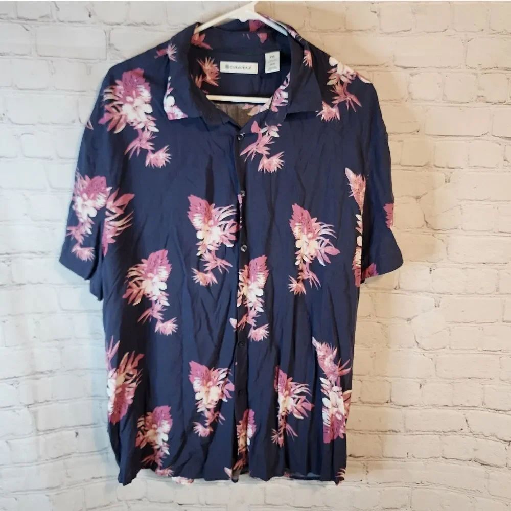 Men's Cubavera Hawaiian shirt, size XXL